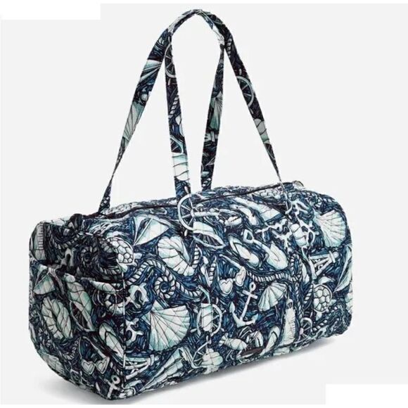 Vera Bradley Shore Enough large traveler duffel bag NWOT - Picture 3 of 14